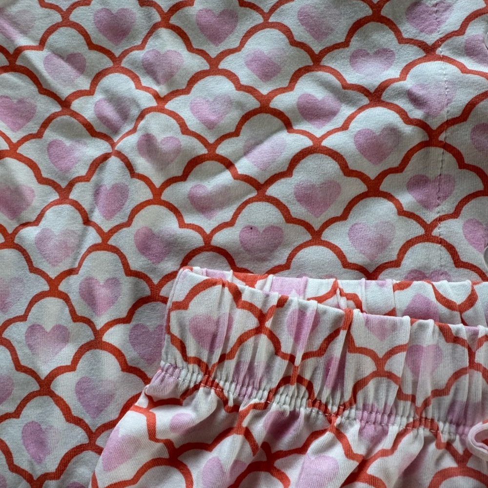 Roller Rabbit X Target Women's Pink Scallop-Print Short Pajama Set - Picture 4 of 4